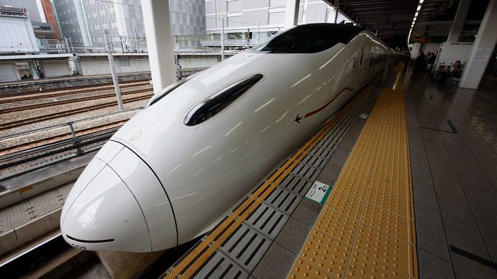 Japan's Shinkansen bullet train | Akio Kon/Bloomberg