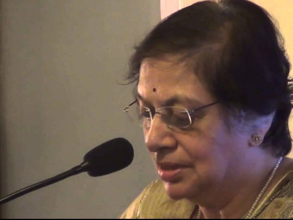 File image of Sujata Manohar | YouTube