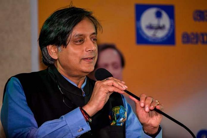 Congress MP Shashi Tharoor | ThePrint