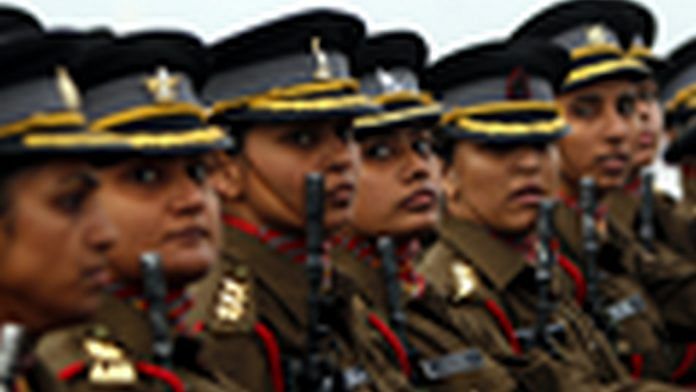 Women officer contingent of the Indian Army | Getty Images