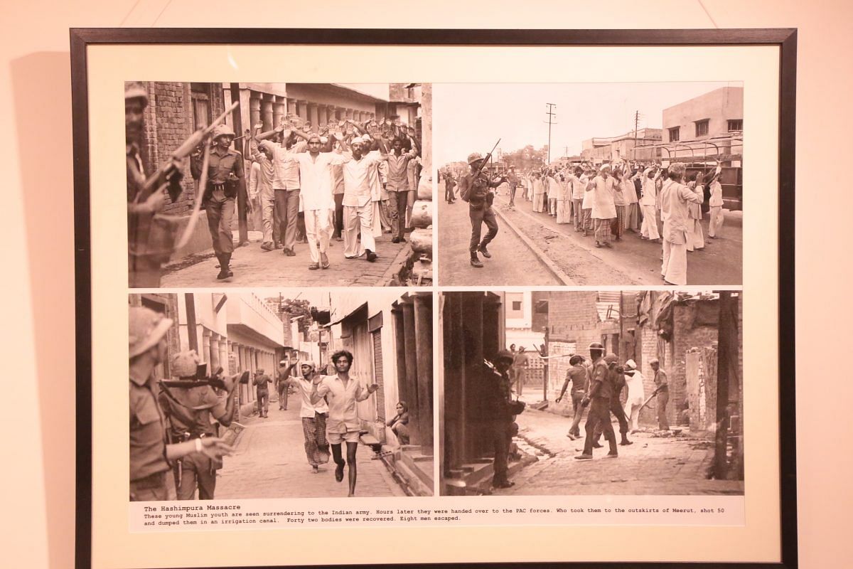 The Hashimpura photographs served as crucial testimony in the conviction of 16 police officers