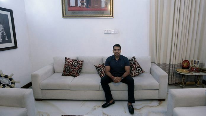 Namal Rajapaksa, a politician and son of Mahinda Rajapaksa | Tharaka Basnayaka/Bloomberg