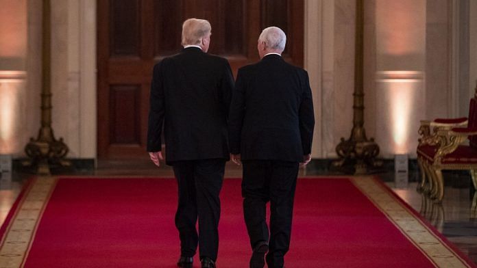 US President Donald Trump and US Vice President Mike Pence | Al Drago/Bloomberg