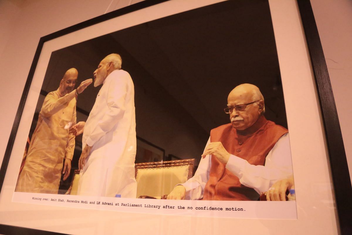 A side-lined L K Advani, no longer the centre of focus | Manisha Mondal/ThePrint