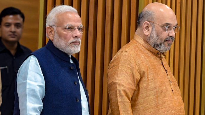 Prime Minister Narendra Modi and BJP President Amit Shah | Vijay Verma/PTI