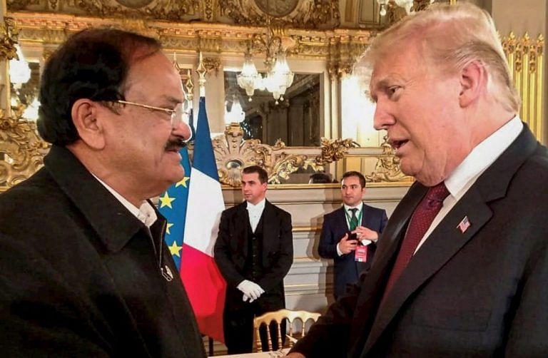 Vice President Venkaiah Naidu attends WWI ceremony in Paris