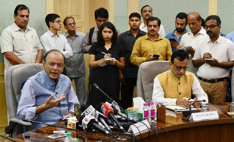 Hasmukh Adhia a no-nonsense officer with impeccable integrity: Arun Jaitley