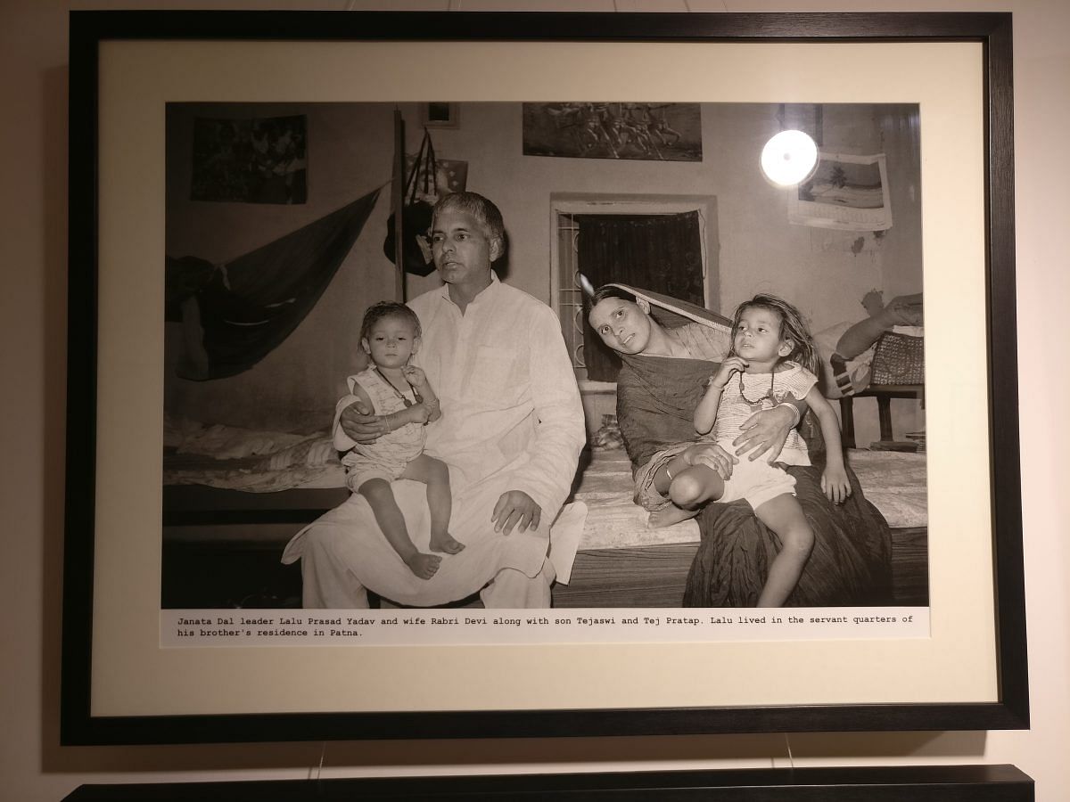 Lalu Prasad Yadav with his family, living in the servant quarters of his brother_s house in Patna | Manisha Mondal/ThePrint