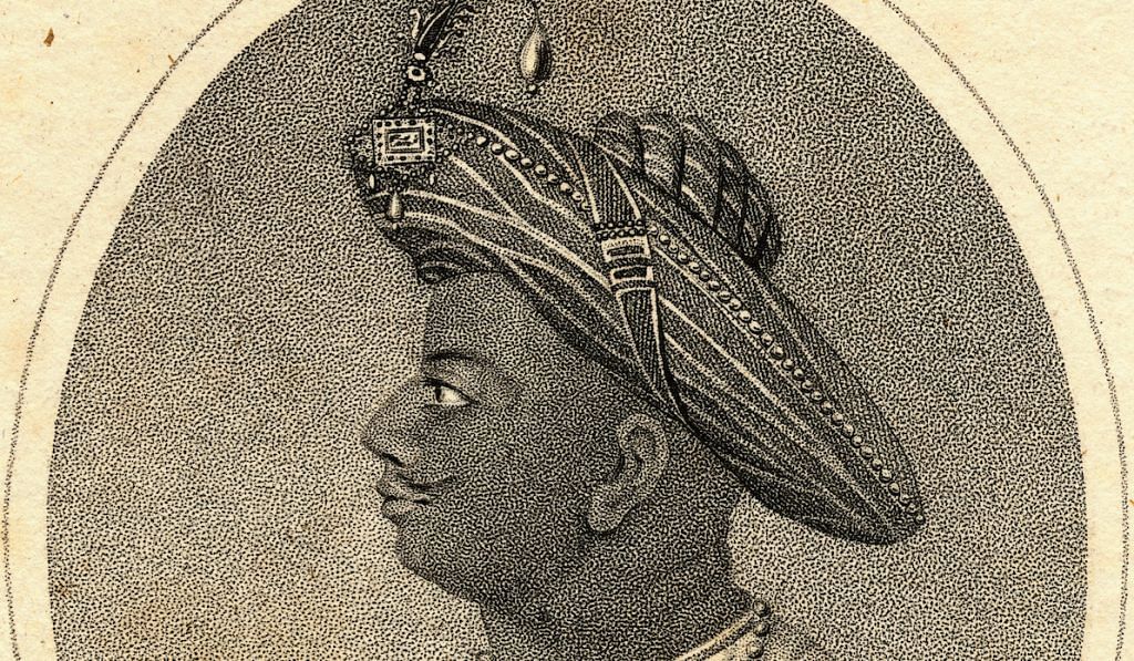 An engraving of Tipu Sultan by W. Ridley, published in European Magazine, 1800 | Getty