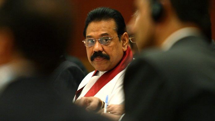 Mahinda Rajapaksa | Pankaj Nangia/Bloomberg News
