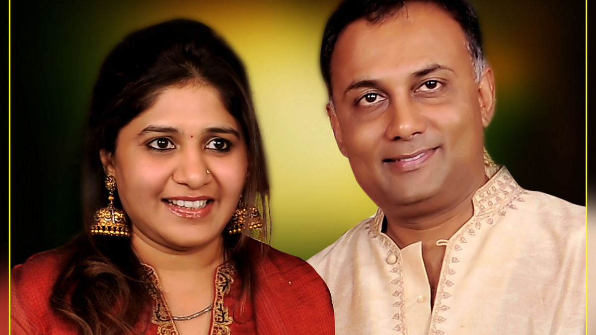 Tabassum Rao with her husband | dineshgundurao.com