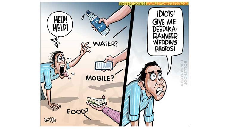 Tharoor’s chaiwala jibe and a glittering Bollywood wedding