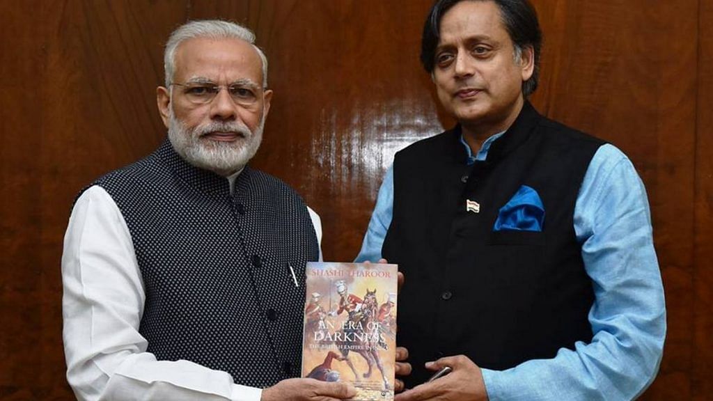 Narendra Modi and Shashi Tharoor | ShashiTharoor/Facebook