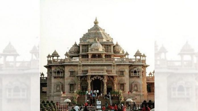 Akshardham temple in Gujarat