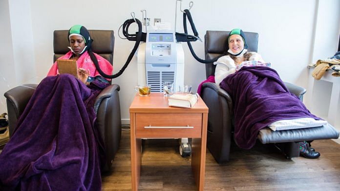 Patients receiving chemotherapy (Representational image) | Daniel Bockwoldt/picture alliance via Getty Images