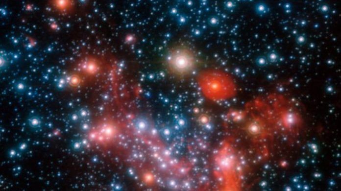 The central parts of Milky Way through Very Large Telescope | ESO/S. Gillessen et al.