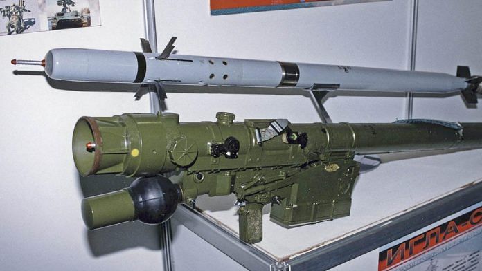 Igla-S man-portable air defence missile system