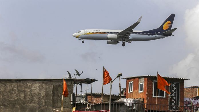 A Jet Airways India Ltd. aircraft in Mumbai | Dhiraj Singh/Bloomberg