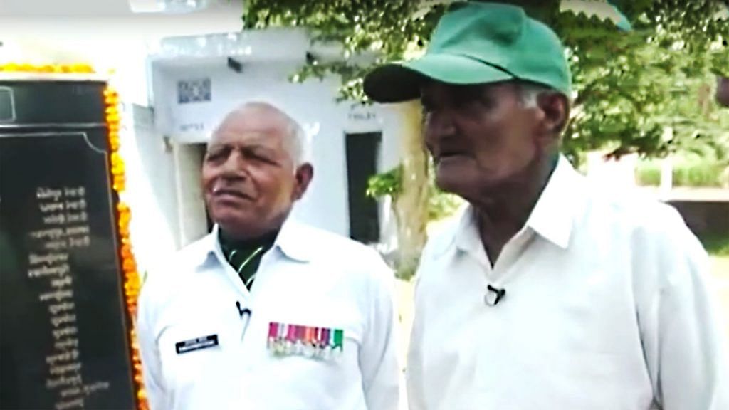 Havaldar Nihal Singh and Captain Ramchander Yadav