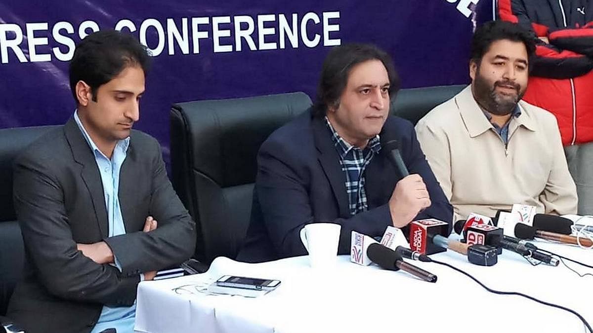 Latest news on Sajad Lone | ThePrint File photo of People's Conference leader Sajad Lone (C) | jkpc.in/Facebook
