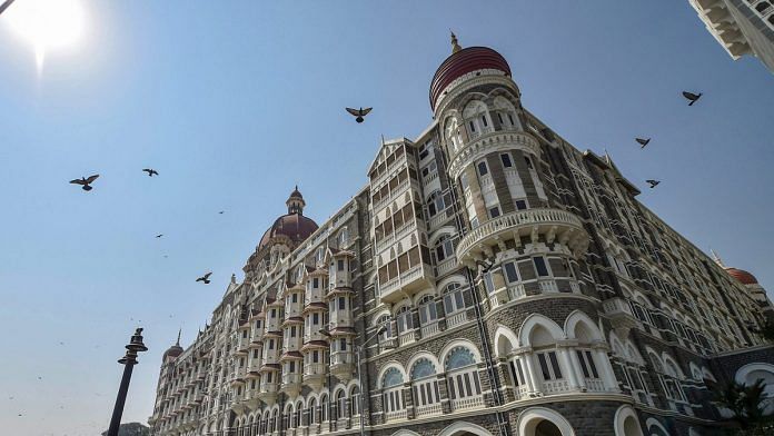Taj Mahal Palace hotel which was a target during the 26/11 terror attack in 2008 in Mumbai | Mitesh Bhuvad/PTI