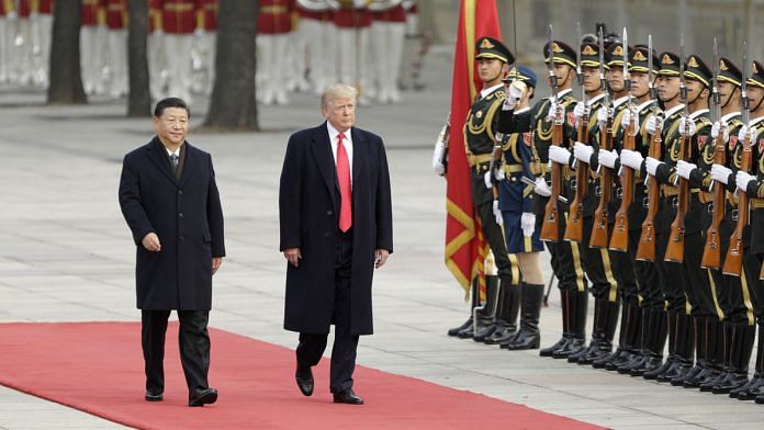 US President Donald Trump and Chinese President Xi Jinping