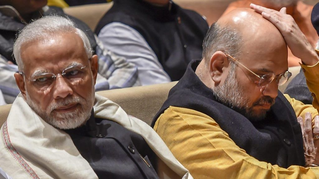File photo of Prime Minister Narendra Modi and BJP President Amit Shah | Kamal Singh/PTI