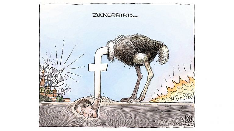 A Mark Zuckerberg no-show as George H.W. Bush bows out