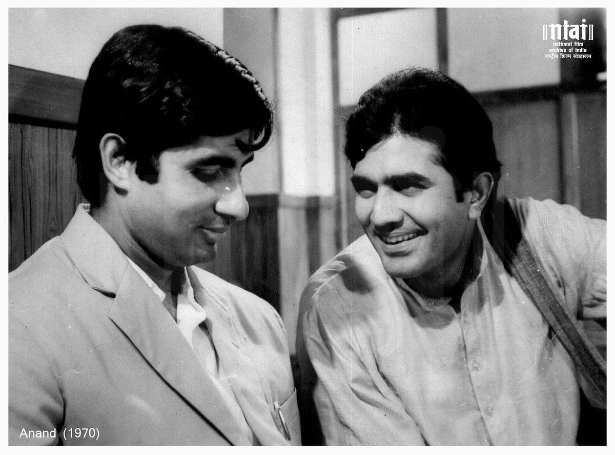 Amitabh Bachchan and Rajesh Khanna in Anand | NFAIOfficial/Twitter