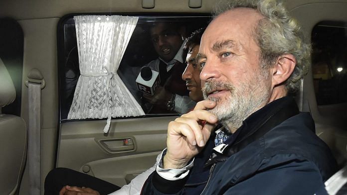 File image of AgustaWestland chopper scam accused Christian Michel | Photo: PTI