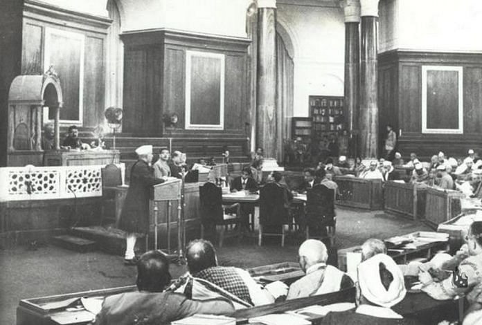 Constituent Assembly of India in session