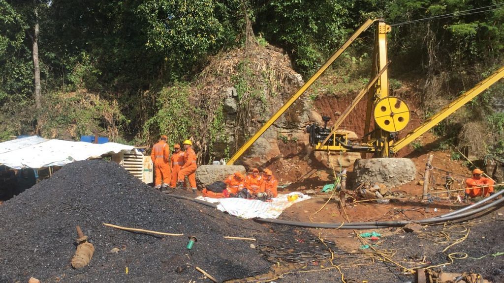 Ksan Coal Mining site, where rescue operation is carried out | By special arrangement