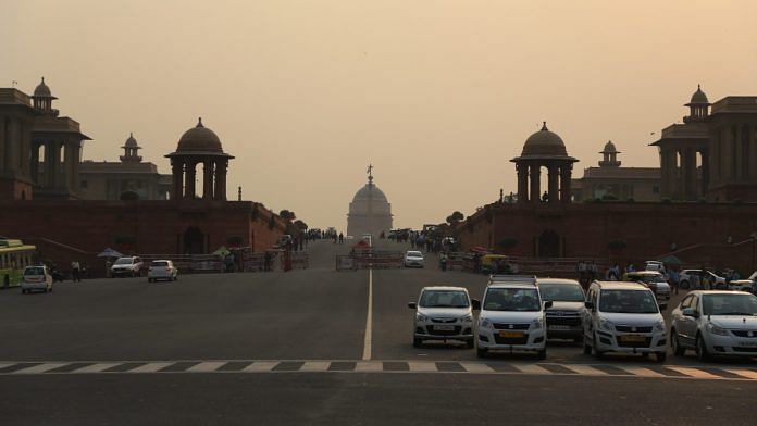 Representational image of the seat of the Indian government on Raisina Hill, New Delhi | Photo: Manisha Mondal | ThePrint