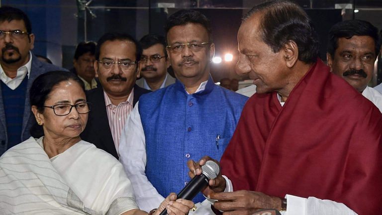 TRS chief KCR meets Mamata & Patnaik in efforts to forge alliance without BJP & Congress