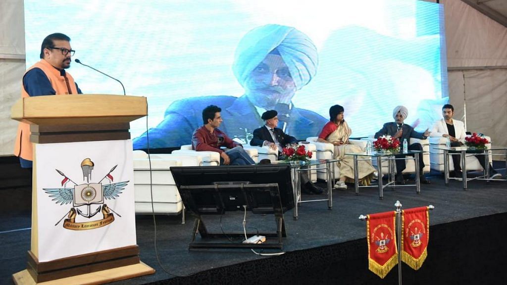 Vir Sanghvi speaks at the event | By special arrangement
