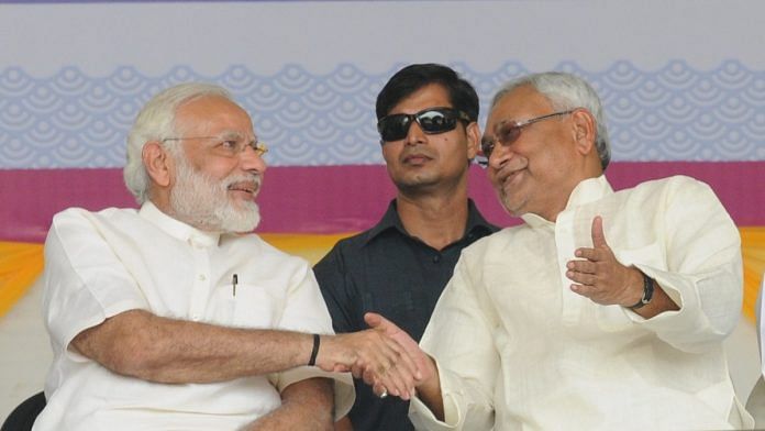 File image of PM Narendra Modi and Nitish Kumar