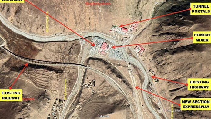 China has started or accelerated various road and rail projects in Tibet