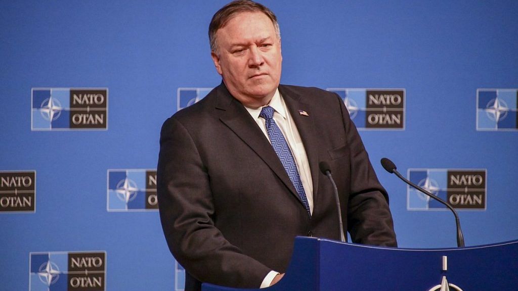 US Secretary of State Mike Pompeo | File image | @SecPompeo | Twitter
