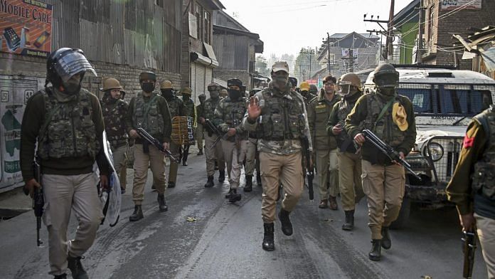 Security personnel in Kashmir (representational picture)
