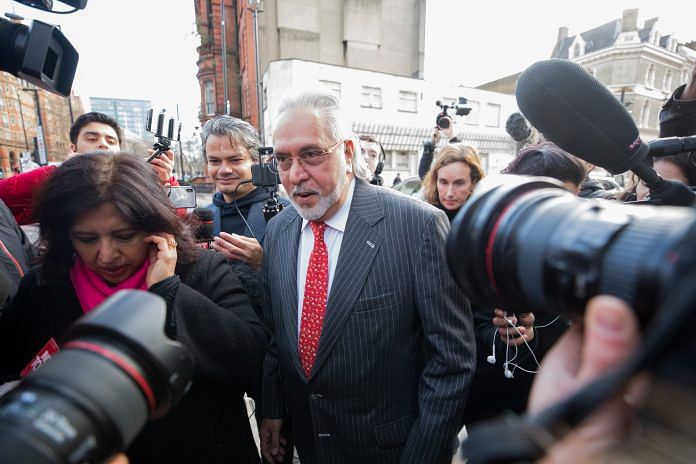 Vijay Mallya, founder and chairman of Kingfisher Airlines Ltd., arrives for the ruling in his extradition hearing at Westminster Magistrates' Court in London, UK, on December 10, 2018 | Jason Alden/Bloomberg