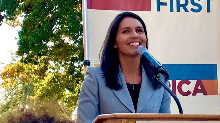 US presidential hopeful Tulsi Gabbard boasts of positive relationship with Modi & India