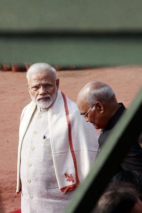 Prime Minister Narendra Modi and President Ramnath Kovind | Praveen Jain/ThePrint