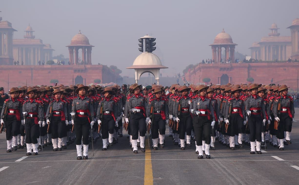 The female regiment of Assam Rifles will be seen at the Republic Day parade for the first time | Suraj Bisht/ThePrint