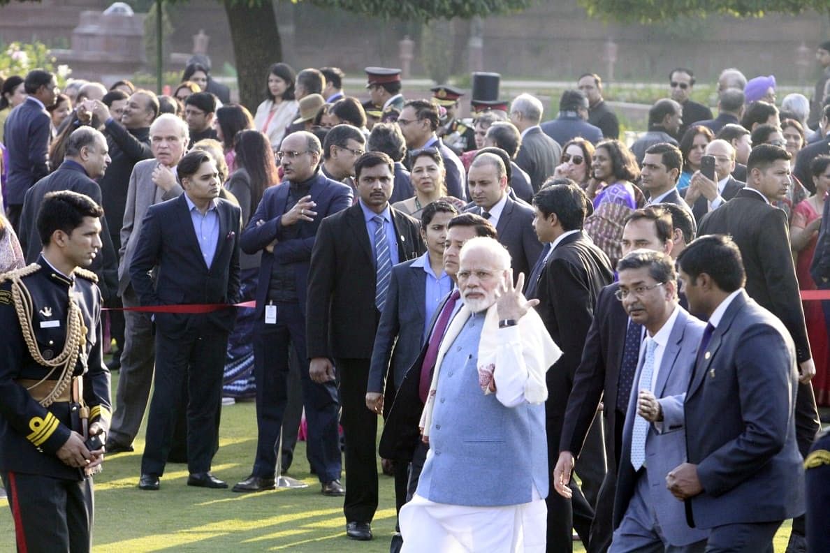 Prime Minister Narendra Modi at the reception | Praveen Jain/ThePrint