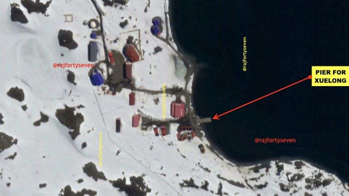 China's Changcheng (Great Wall) station in Antarctica | Col. Vinayak Bhat/ThePrint
