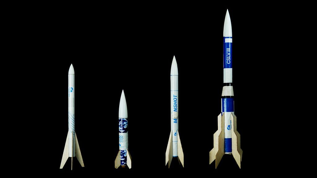 Space start-up Rocketeers launched the first commercially-available model rockets in India