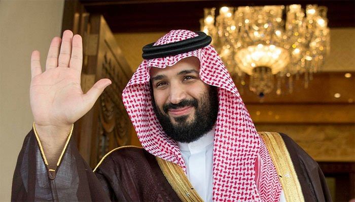 Saudi crown prince Mohammed Bin Salman