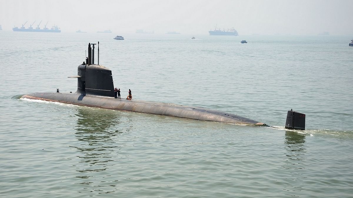 An Indian Navy submarine | Indian Navy