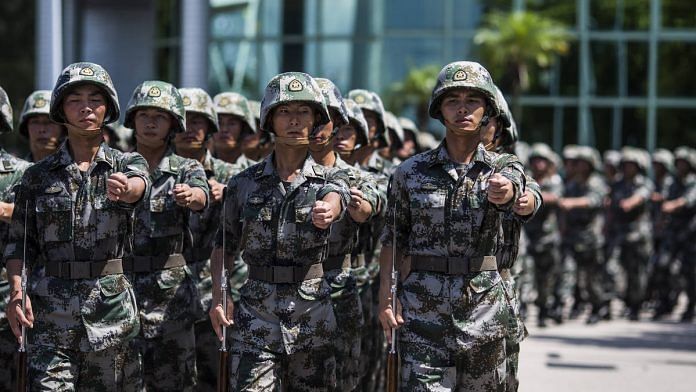 Representational image for China's People's Liberation Army | Photo: Justin Chin | Bloomberg