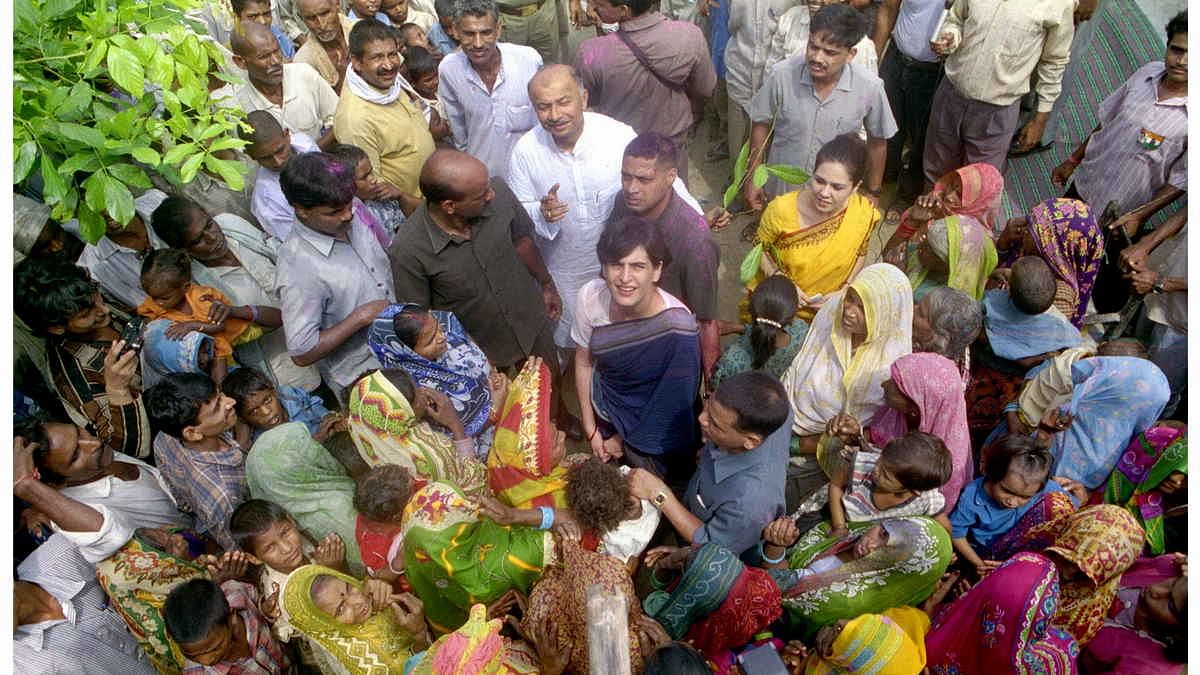 Priyanka Gandhi campaigning in Rae Bareli | Praveen Jain/ThePrint